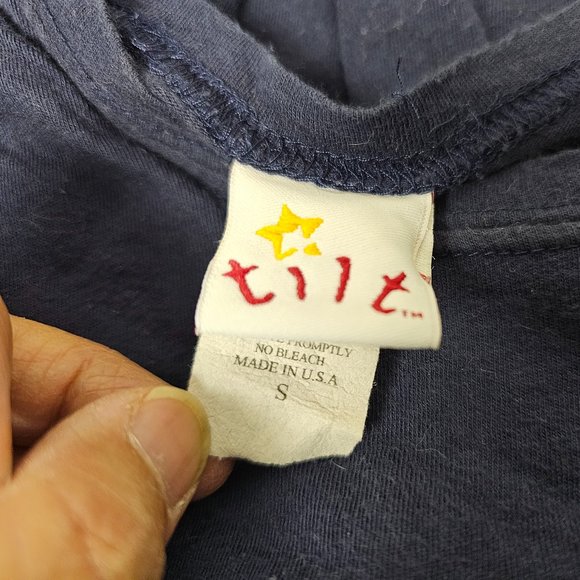 Shut the Shell Up . Tilt cotton shirt . small . made in USA - Picture 4 of 5